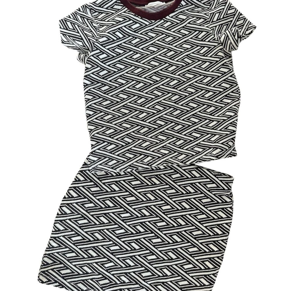 Zara small 2pc outfit mini dress